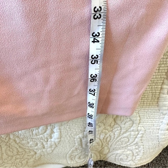 NWT NOOKIE designer blush bodycon form fitting dress - Hollywood midi - Picture 6 of 8